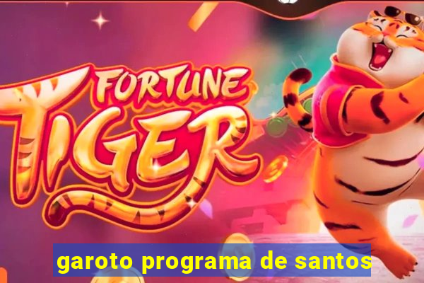 garoto programa de santos